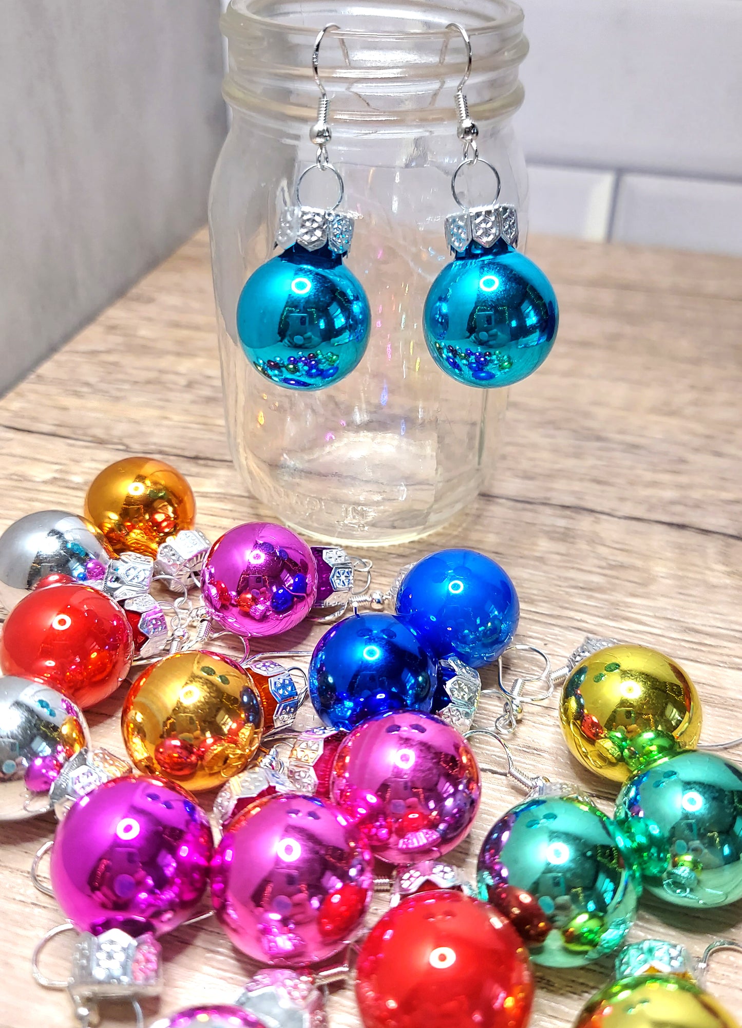 Christmas Ball Earrings