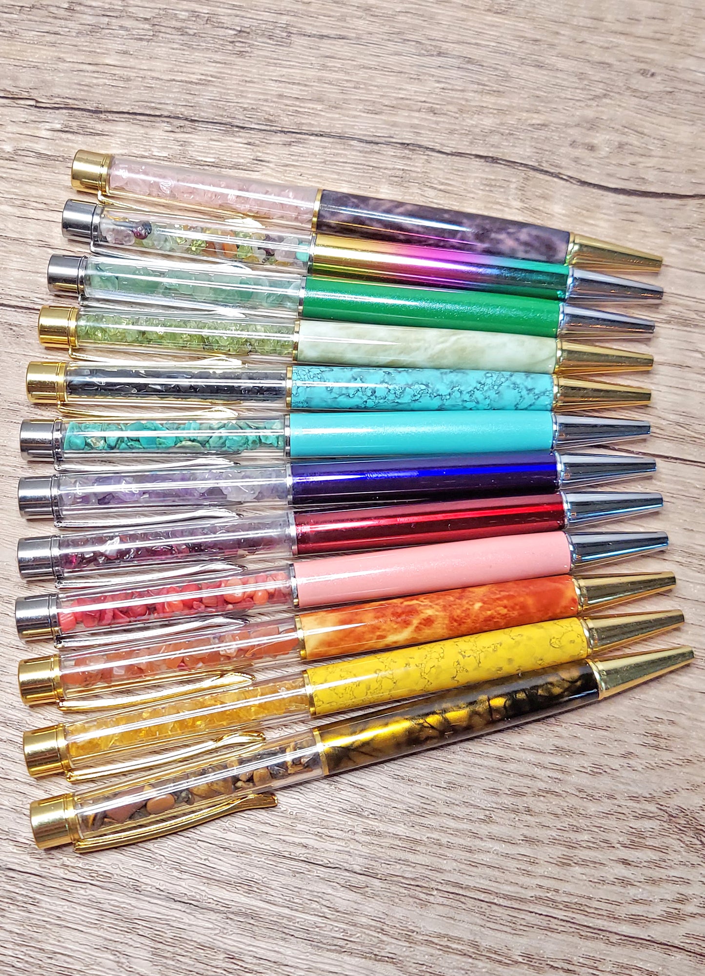 Manifestation Zodiac Intention Gemstone Pens